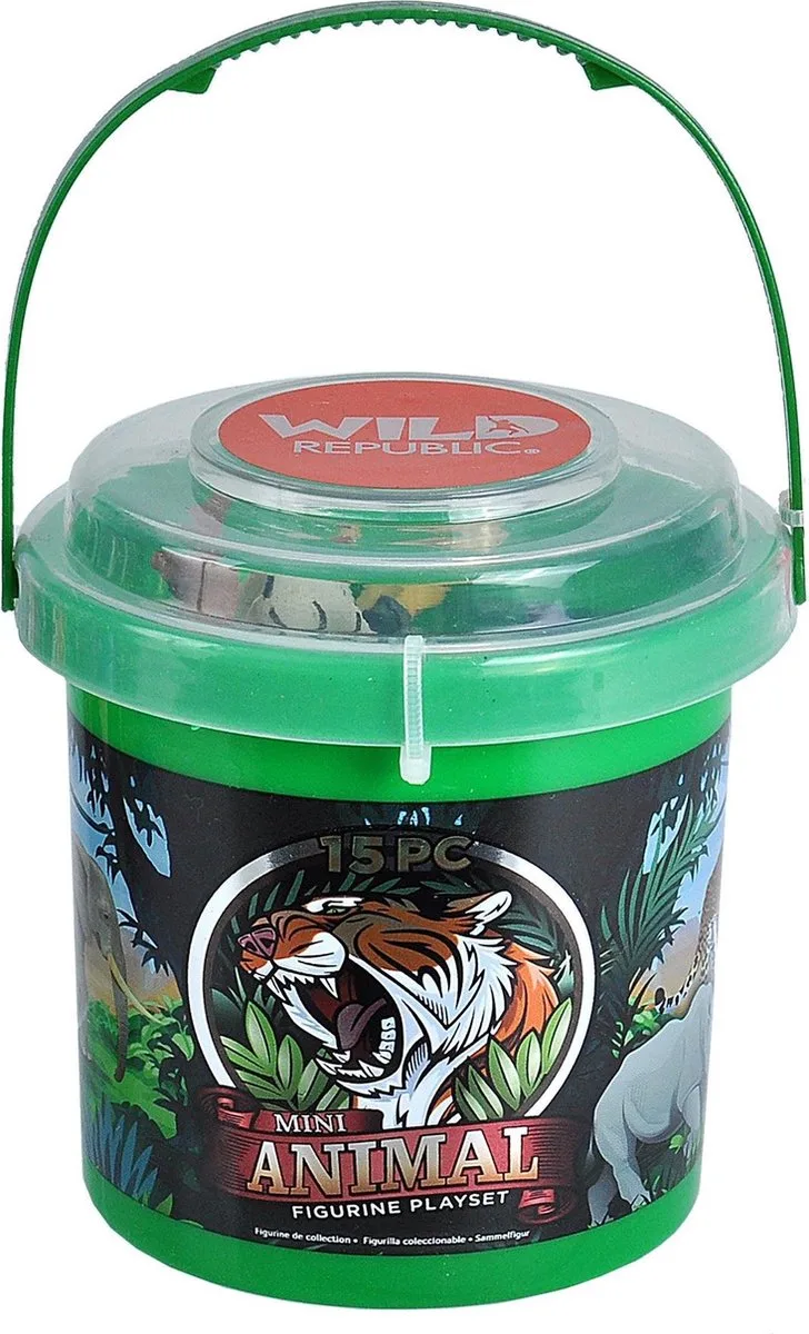 Mini-speelset Animal Junior 15-delig von Wild Republic in Mehrfarbig – Produktfoto