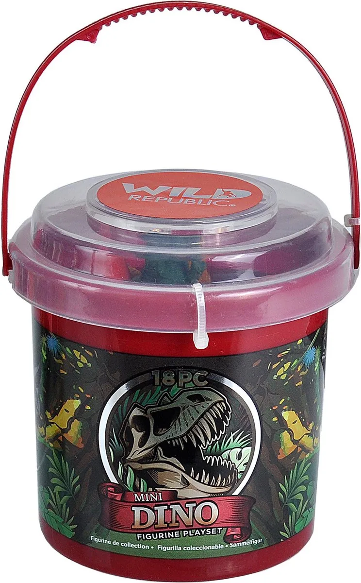 Mini-speelset Dino Junior 18-delig von Wild Republic in Mehrfarbig – Produktfoto