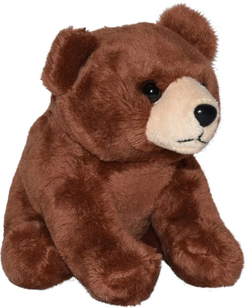Pluche Beer 13 cm - zacht knuffeldier - leuk cadeau - geschikt voor kinderen de Wild Republic en Marron – photo produit