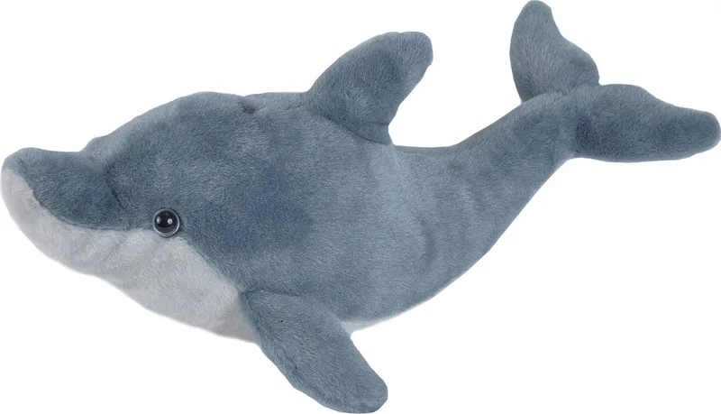 Pluche dieren knuffels dolfijn van 30 cm - Knuffeldieren speelgoed de Wild Republic en Multicolore – photo produit