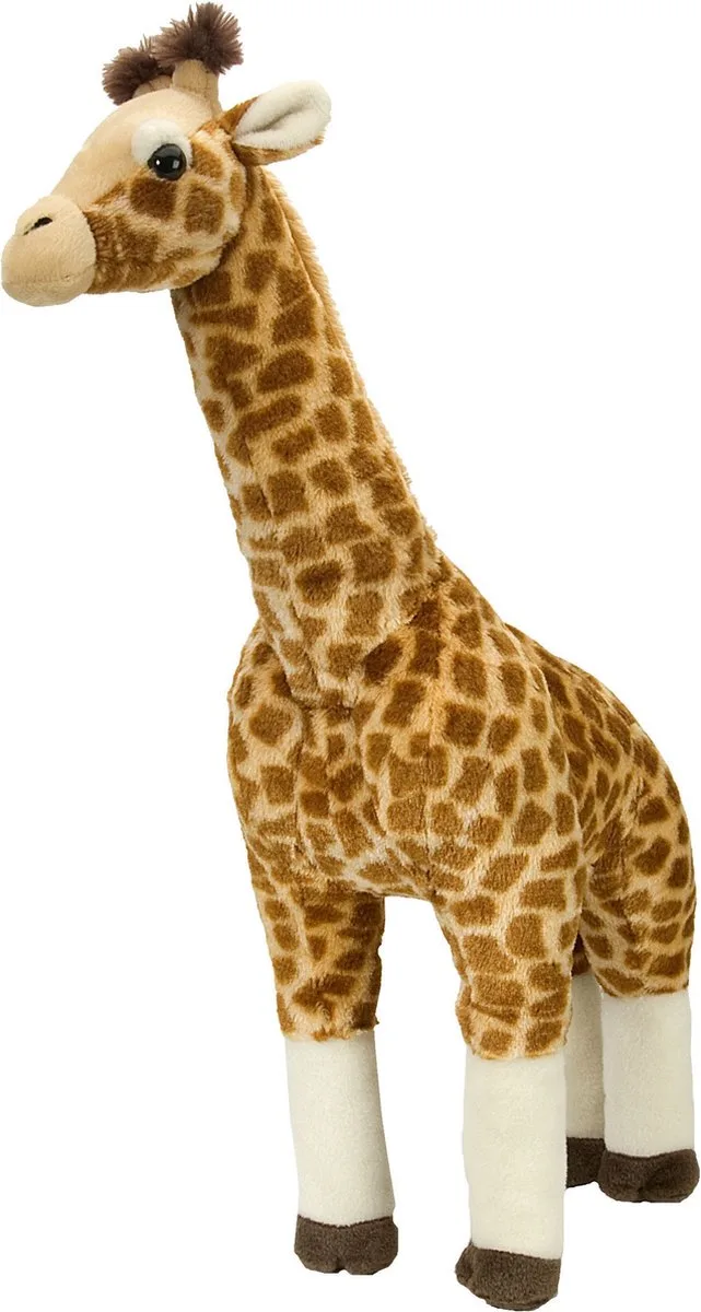 Pluche giraf knuffel - staand - 63 cm - Giraffen safari knuffels by Wild Republic in Multicolour – product photo