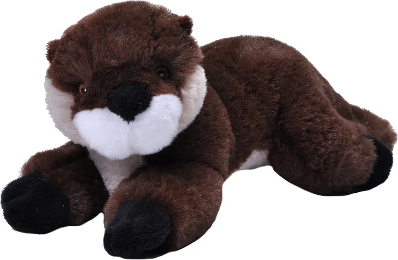 pluche knuffel Rivier Otter - 25 cm - waterdieren by Wild Republic in Brown – product photo