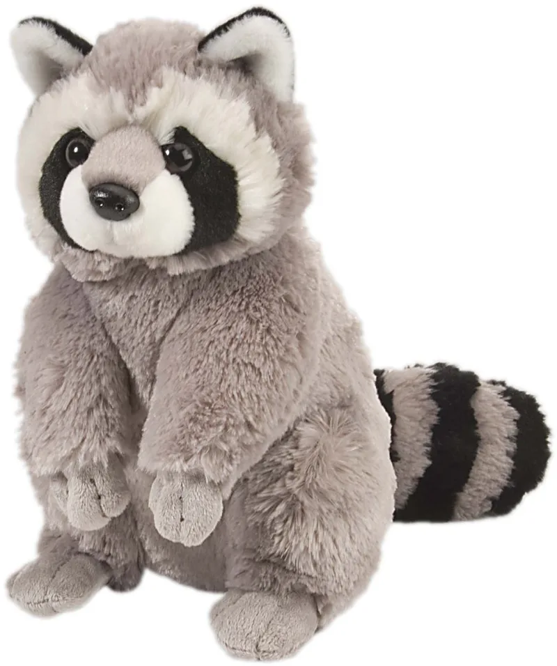 pluche knuffel wasbeer - 30 cm - Wasberen dieren knuffels by Wild Republic in Black, Grey, White – product photo