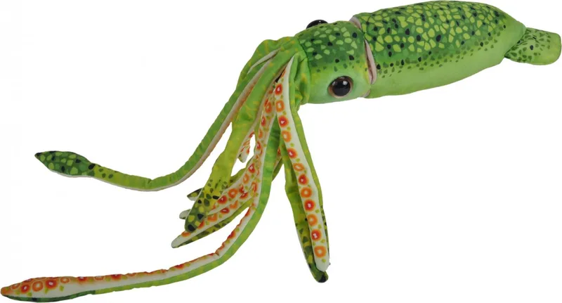 pluche octopus/inktvis knuffel - 38 cm - zeedieren knuffeldier by Wild Republic in Green – product photo