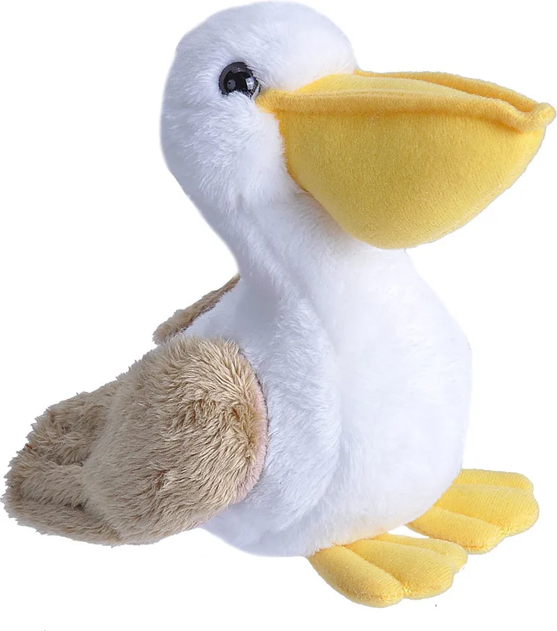 Pluche Pelikaan - knuffel vogel - 13 cm - zeevogels von Wild Republic in Mehrfarbig – Produktfoto