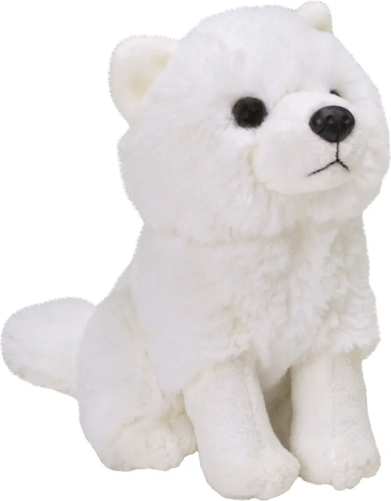 pluche poolvos - knuffeldier - wit - 13 cm - zittend - pool knuffeldier från Wild Republic i Flerfärgad – produktbild