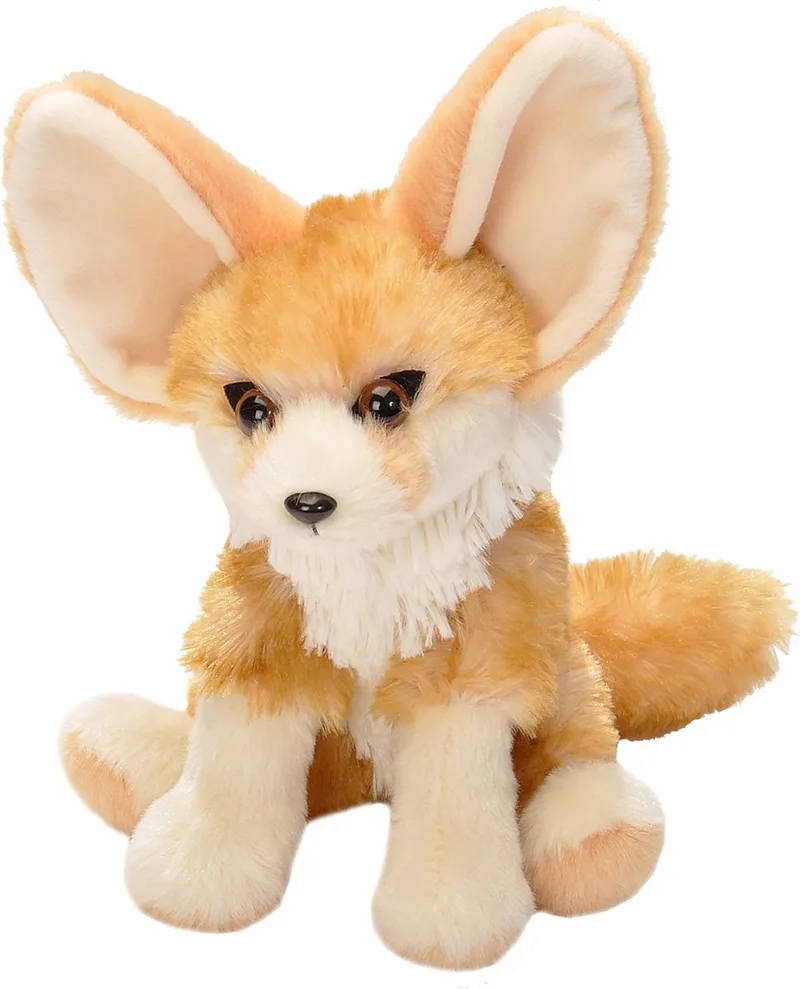 pluche woestijnvos - knuffel - 20cm - Fennec vos - beige - Dieren knuffels från Wild Republic i Flerfärgad – produktbild