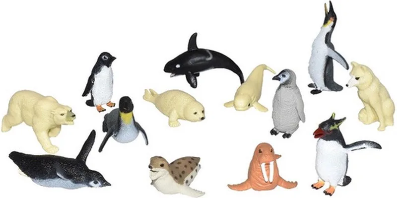 Pooldieren Speelset - 13-delig - kunststof - verschillende dieren by Wild Republic in Multicolour – product photo