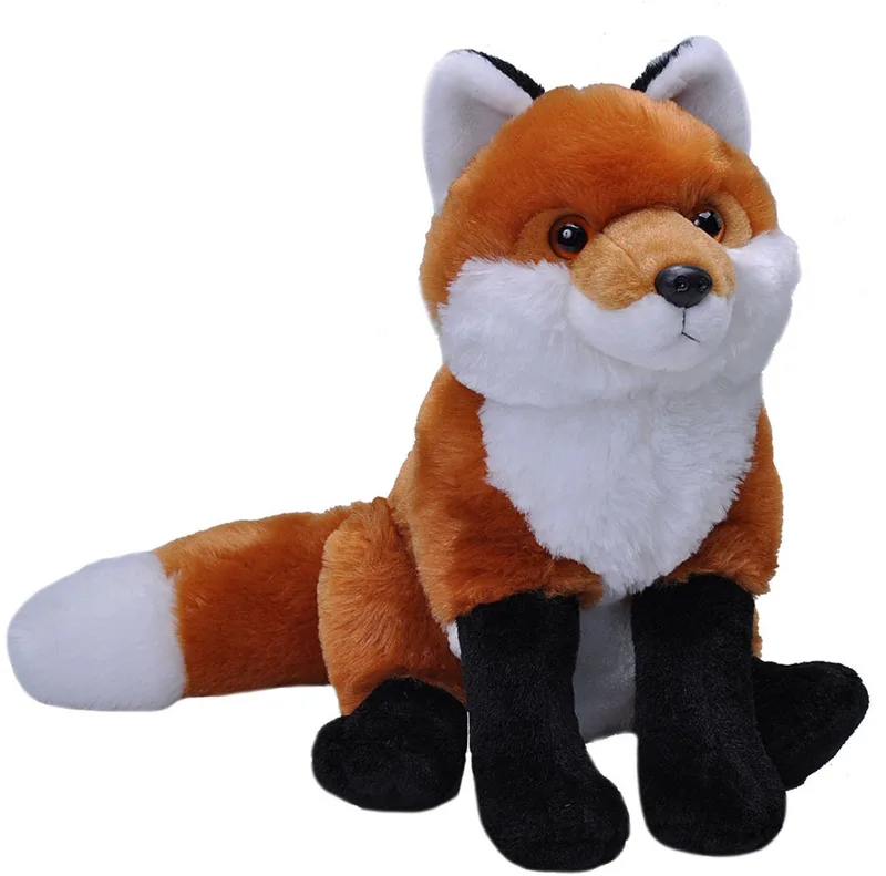 rode knuffel vos - pluche stof - 30 cm - Bosdieren knuffels by Wild Republic in Multicolour – product photo