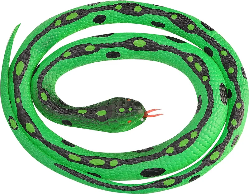 Slang Anaconda Junior 117 Cm Rubber by Wild Republic in Green – product photo