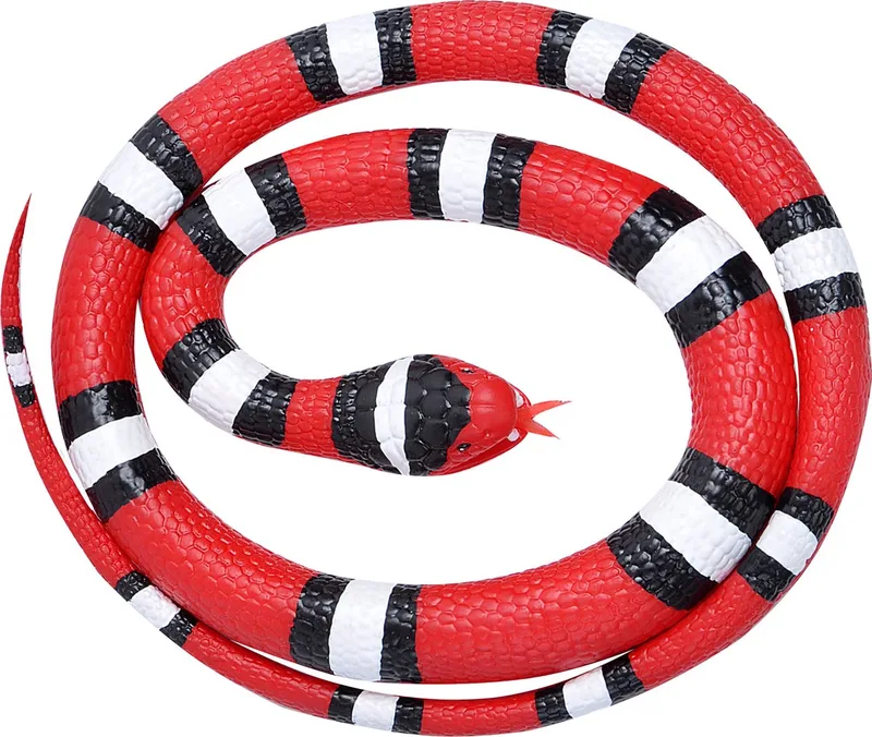 Slang Scharlaken Junior 117 Cm Rubber från Wild Republic i Röd – produktbild
