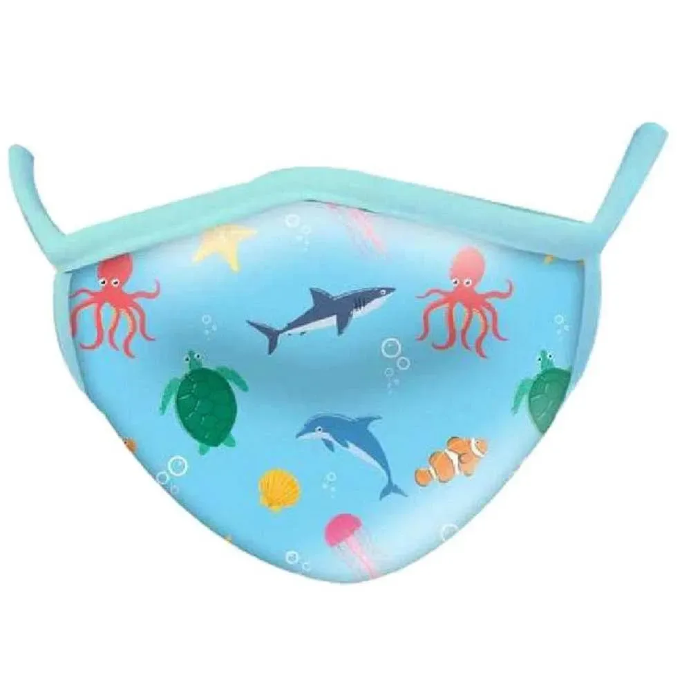 Wild Smiles Aquatic Mondkapje van Wild Republic – productfoto
