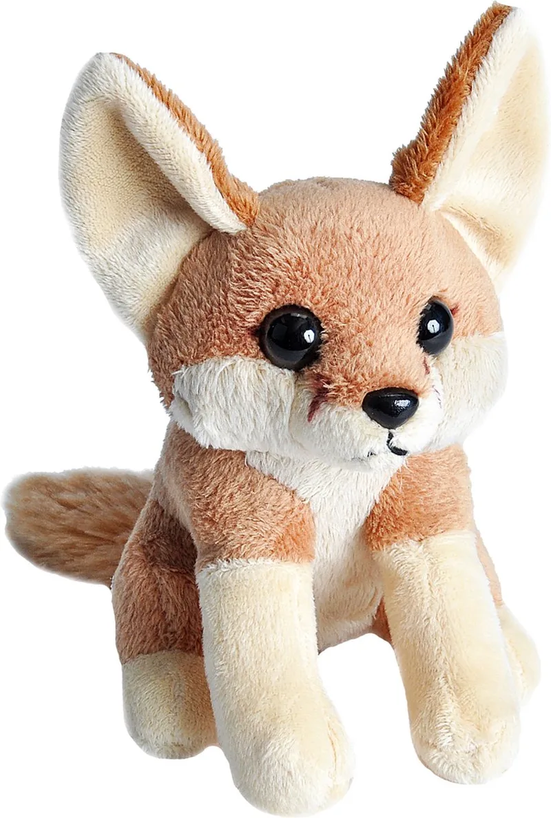 Woestijnvos Knuffel - 13cm - pluche Fennec vos - Dieren knuffels de Wild Republic en Beige – photo produit