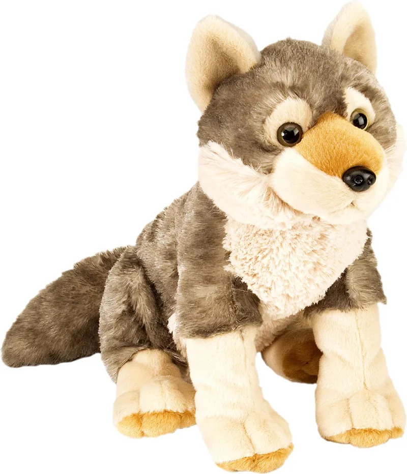 Wolf Knuffel - 30 cm - pluche wolven knuffels by Wild Republic in Buin, Grey – product photo