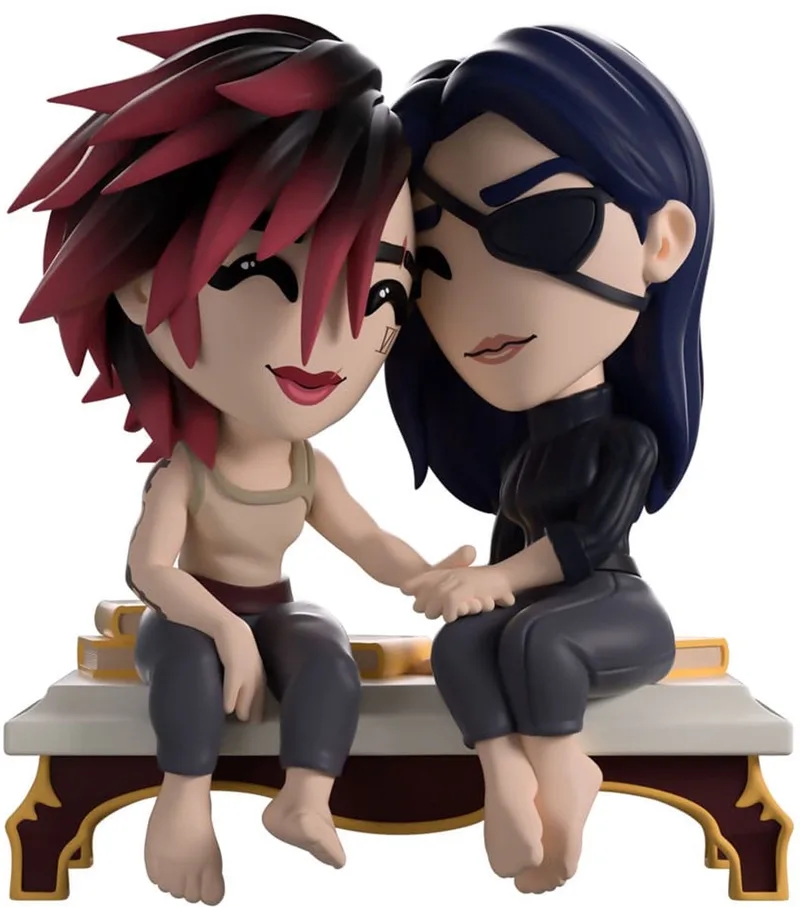 Arcane Vinyl Figuur 2-Pack Vi & Caitlyn 11 cm Beeld van Youtooz – productfoto
