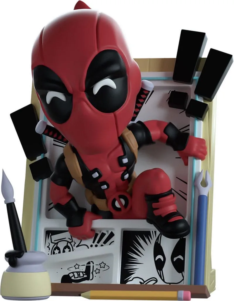 Deadpool Vinyl Figure Deadpool 12 cm Beeld van Youtooz in Meerkleurig – productfoto