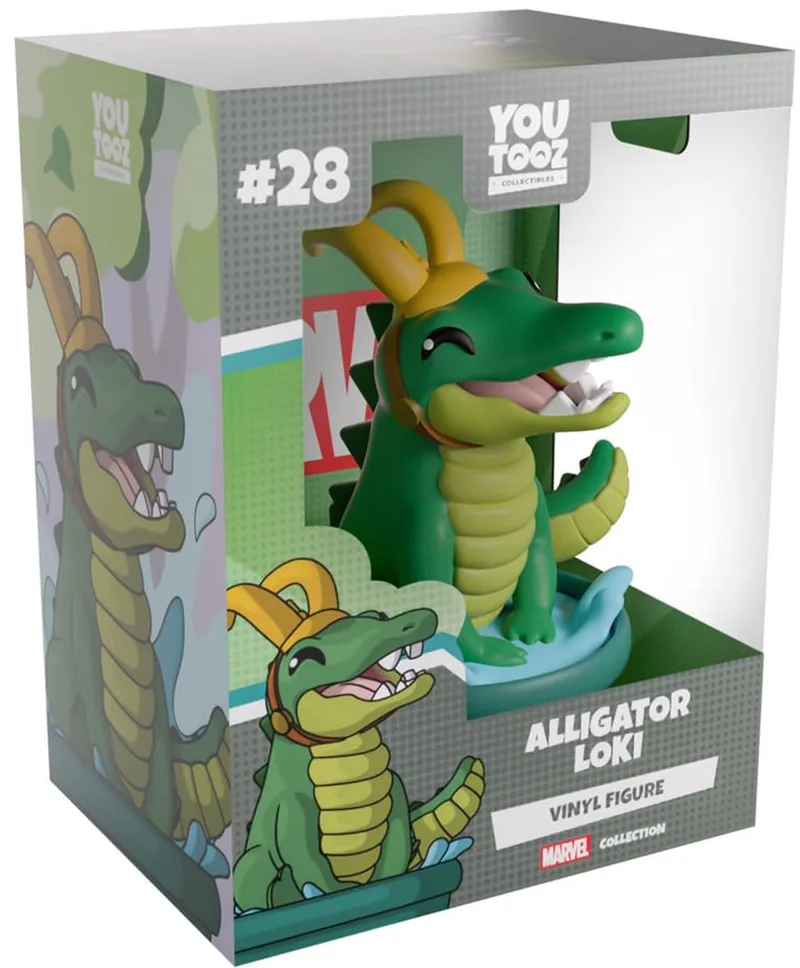 Marvel Companions Vinyl Figure Alligator Loki 11 cm Beeld van Youtooz – productfoto