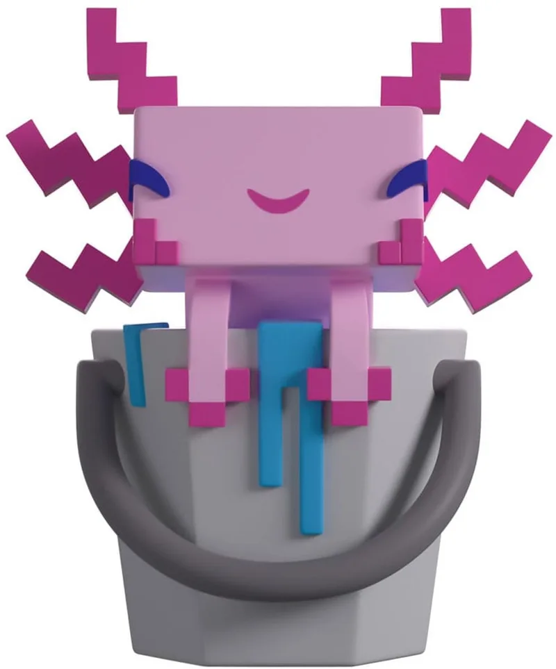 Minecraft Vinyl Figure Axolotl 10 cm van Youtooz in Meerkleurig – productfoto