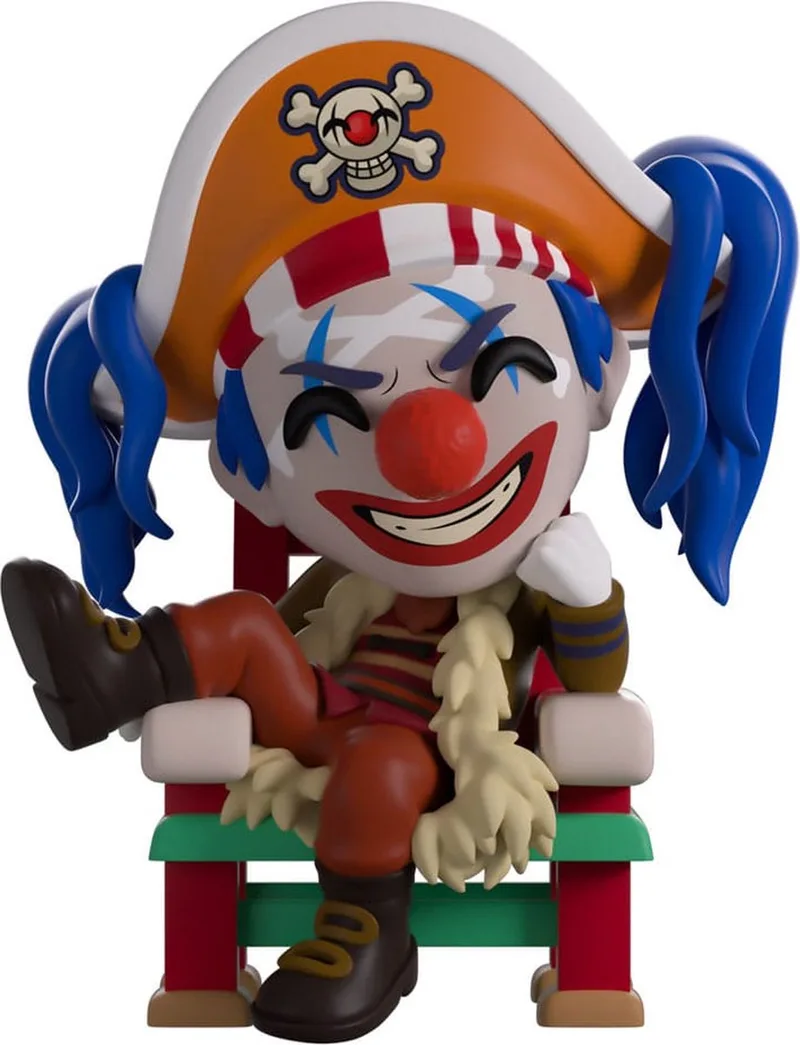 One Piece Vinyl Figure King Buggy 10 cm Beeld van Youtooz in Meerkleurig – productfoto