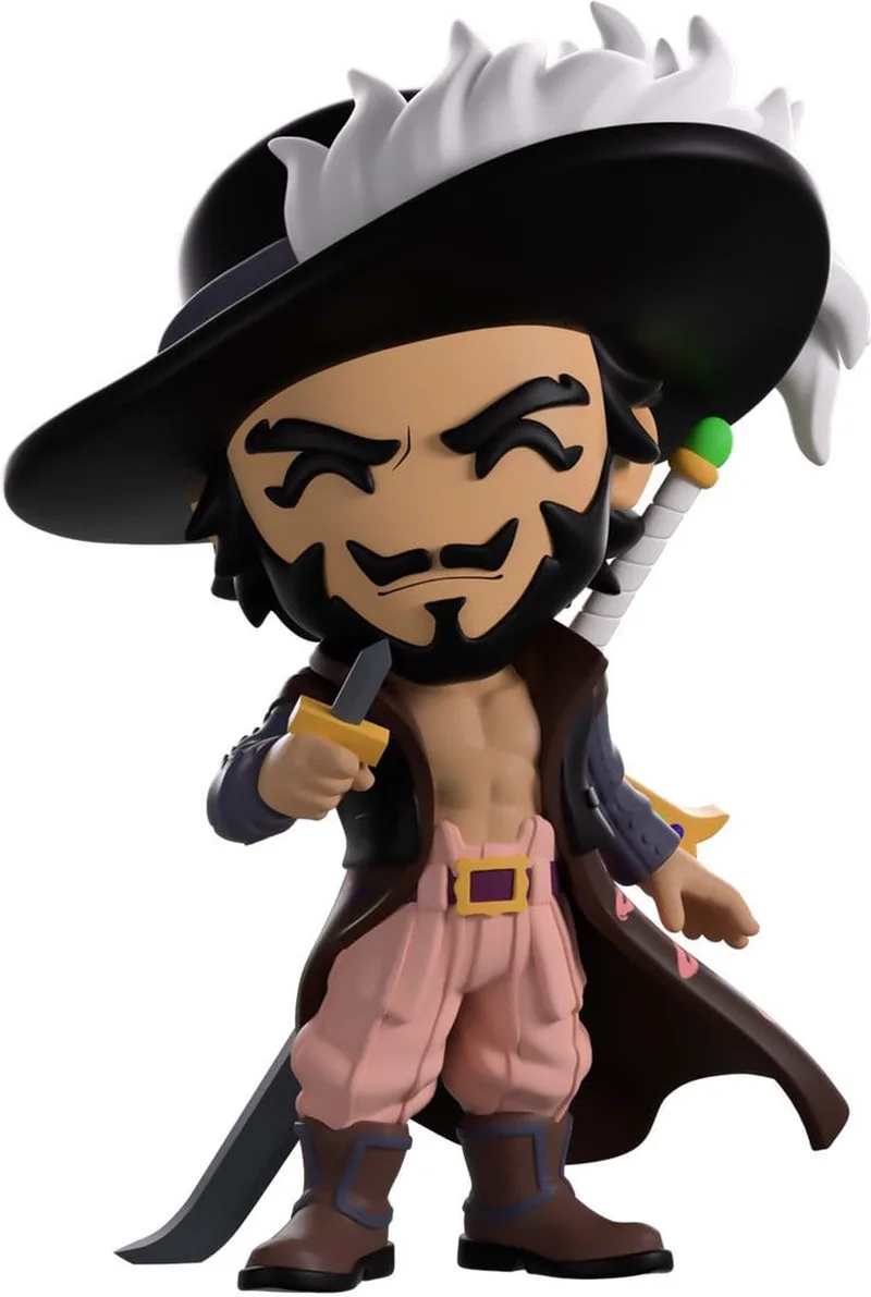 One Piece Vinyl Figure Mihawk 12 cm Beeld van Youtooz in Meerkleurig – productfoto