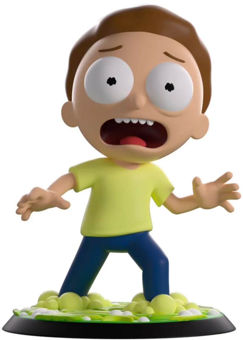 Rick & Morty Vinyl Figure Morty 10 cm Beeld van Youtooz in Meerkleurig – productfoto