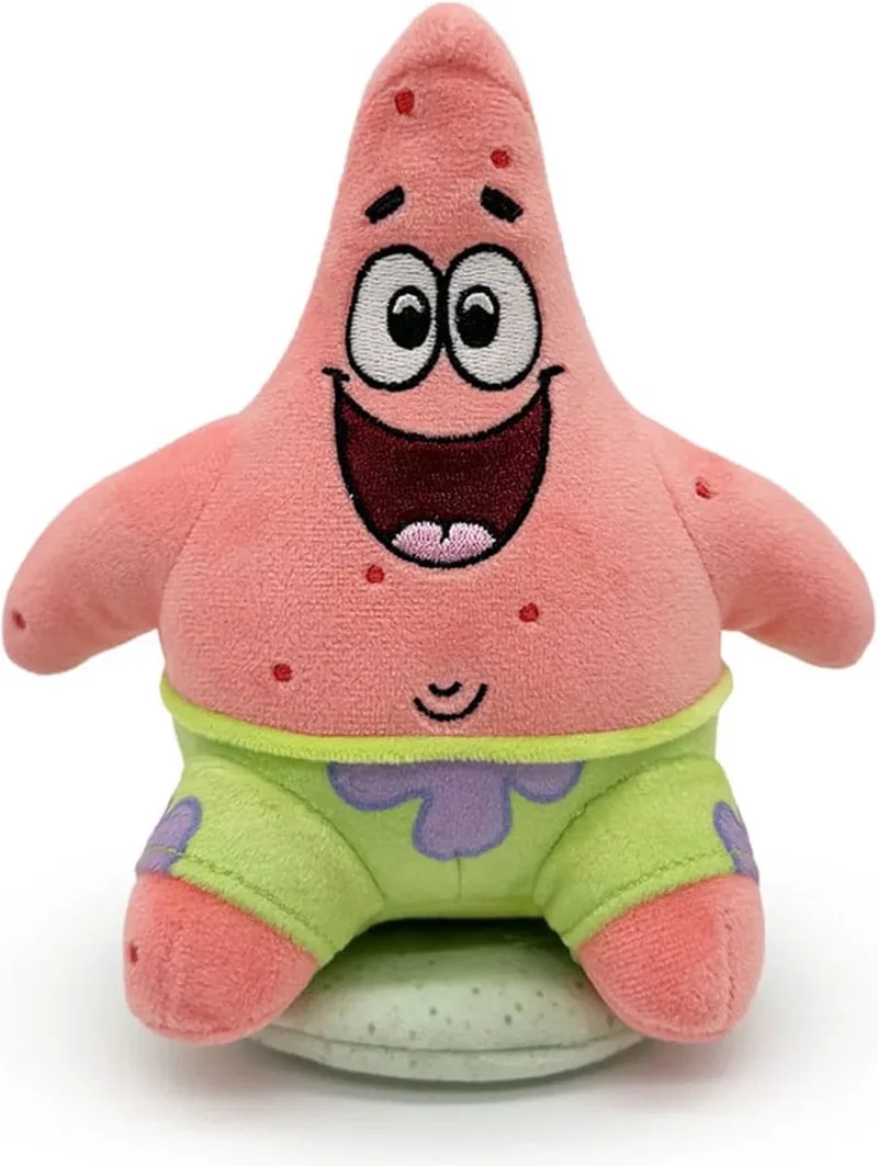 SpongeBob SquarePants Knuffel Figure Patrick Shoulder Rider 13 cm Knuffeles van Youtooz in Meerkleurig – productfoto