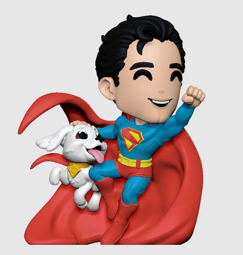 Superman 2025 Vinyl Figure Superman & Krypto 13 cm Beeld by Youtooz – product photo