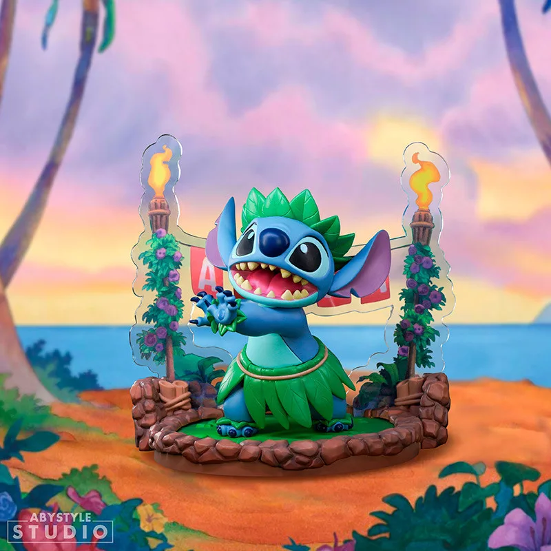 Disney Lilo & Stitch Abystyle Figure - Hula Dancer Stitch van ABYstyle – productfoto