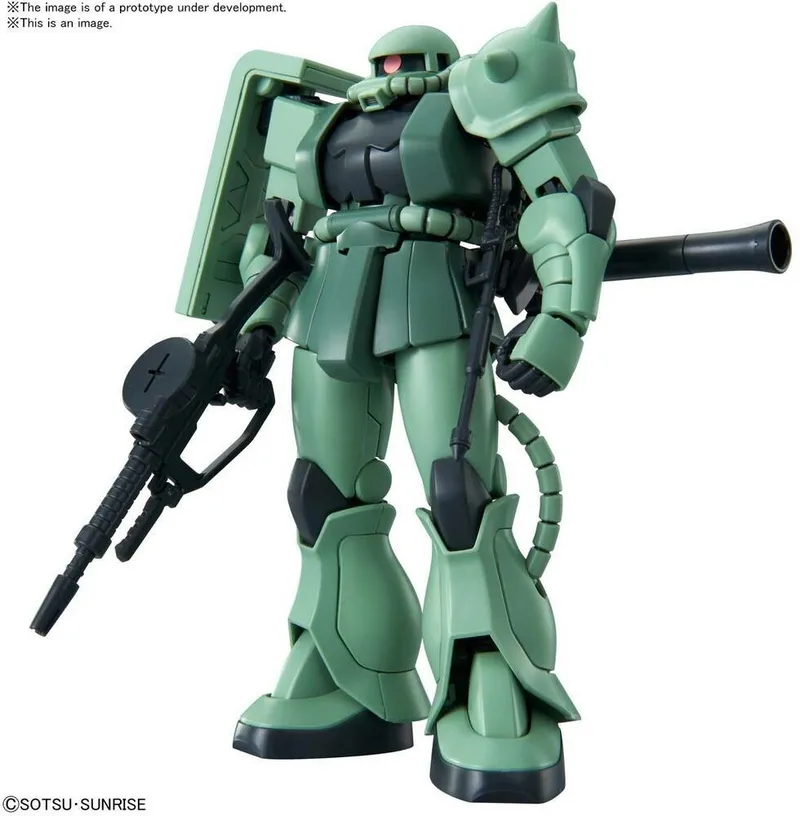 Gundam High Grade 1:144 Model Kit - MS-06 Zaku II van Bandai – productfoto