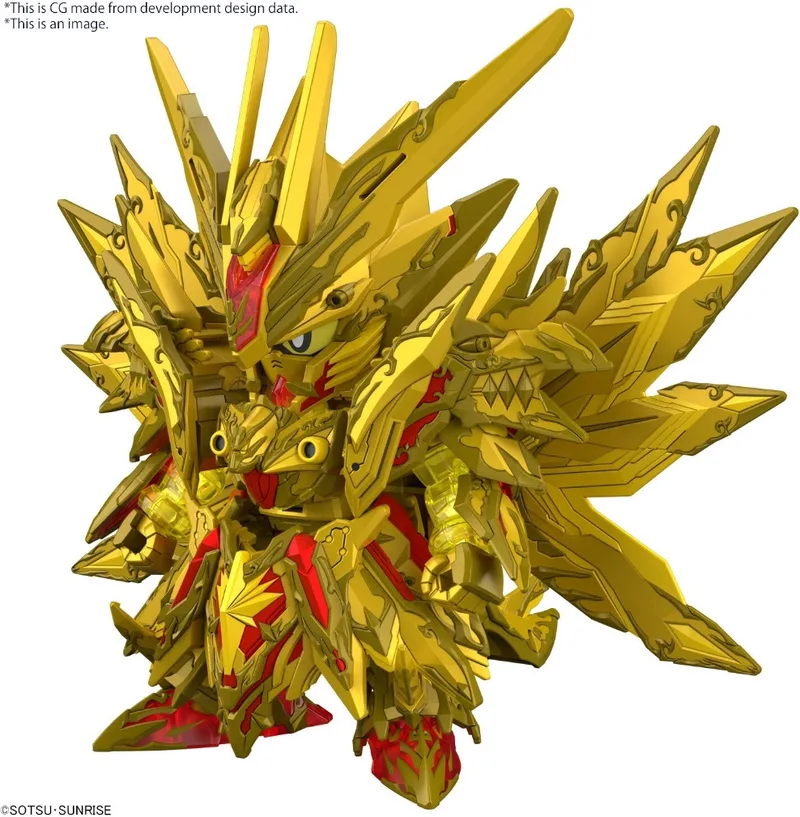 Gundam SD Gundam Model Kit - SD Gundam BB384 Hi-vGundam van Bandai – productfoto