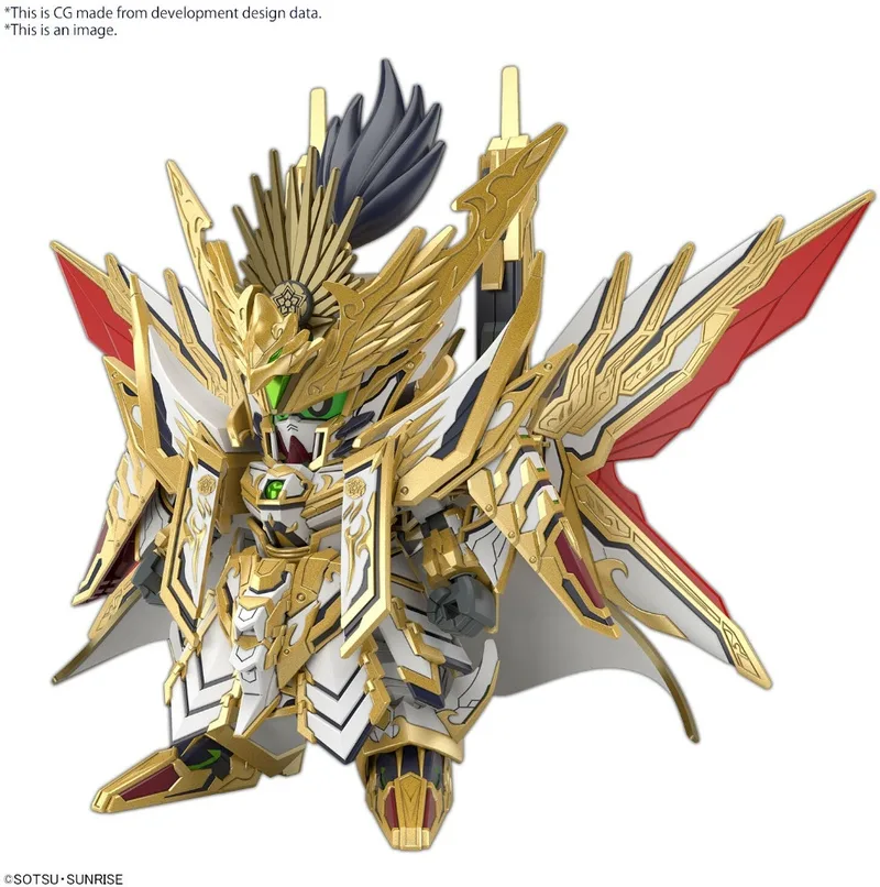 Gundam SD Gundam World Heroes Model Kit - Tenkamusodaishogun van Bandai – productfoto