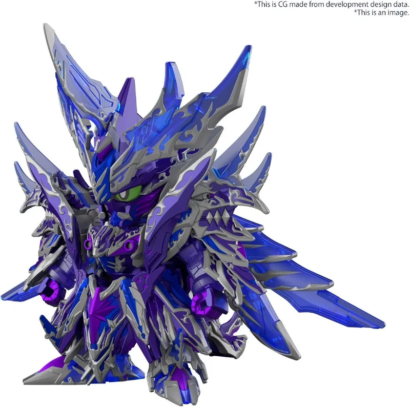 Gundam SD Super Deformed World Heroes Model Kit - Alternative Justice Infinite Dragon Model Kit van Bandai – productfoto