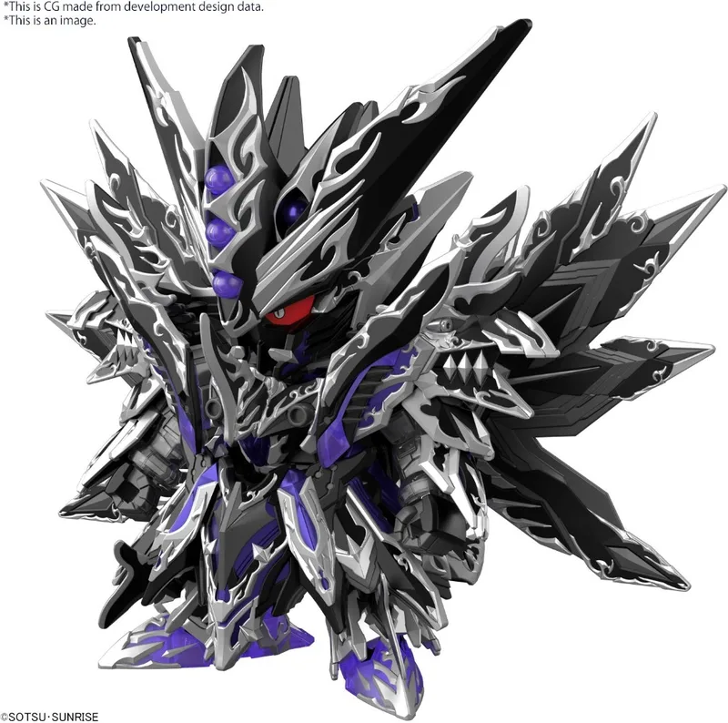 Gundam SD Super Deformed World Heroes Model Kit - Dominant Superior D Dragon Model Kit van Bandai – productfoto