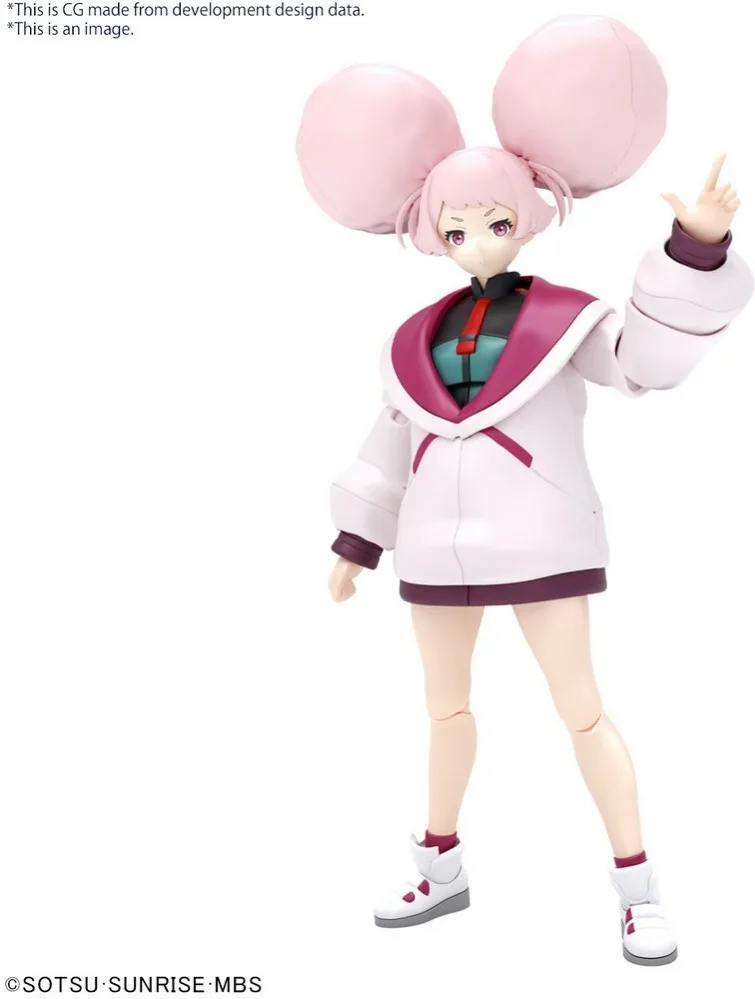 Gundam: The Witch from Mercury Figure-Rise Model Kit - Chuatury Panlunch van Bandai – productfoto