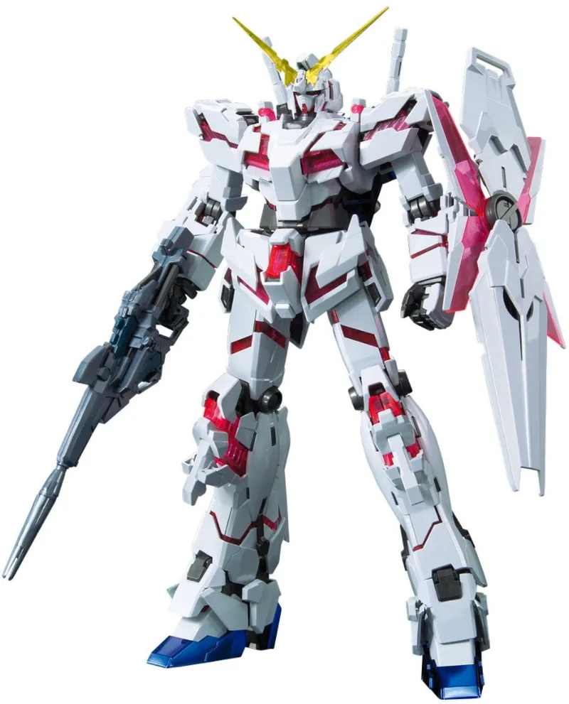 Gundam Unicorn Master Grade 1:100 Model Kit - Unicorn Gundam Screen Image van Bandai – productfoto