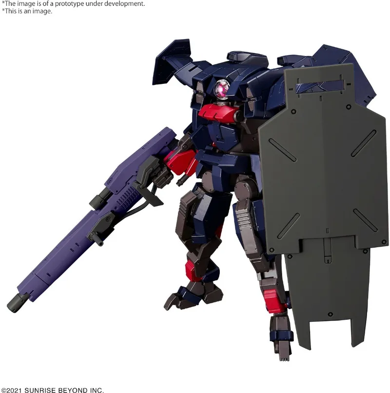 Kyoukai Senki High Grade 1:72 Model Kit - AMAIM Warrior at the Borderline - Brady Fox Type G van Bandai – productfoto