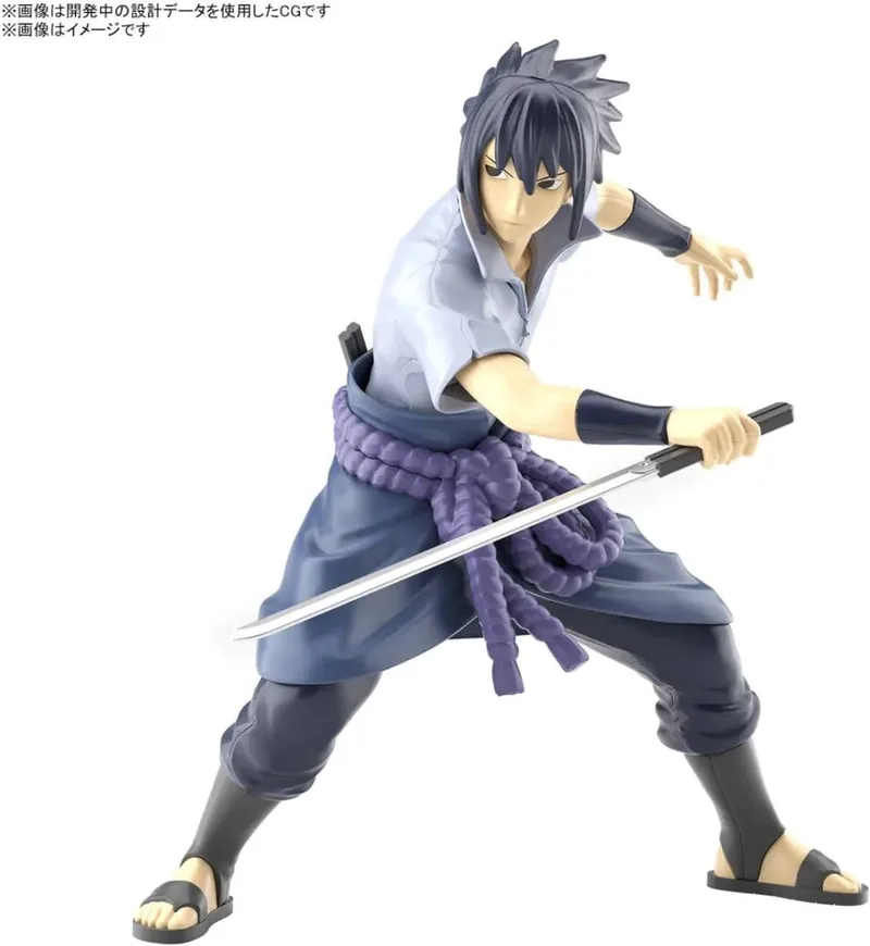 Naruto Shippuden Entry Grade Model Kit - Uchiha Sasuke by Bandai – product photo