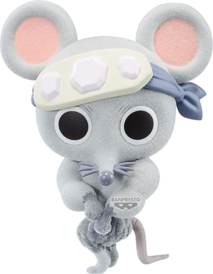 Demon Slayer Kimetsu no Yaiba Fluffy Puffy Figure - Muscular Mice (Ver. B) by Banpresto – product photo