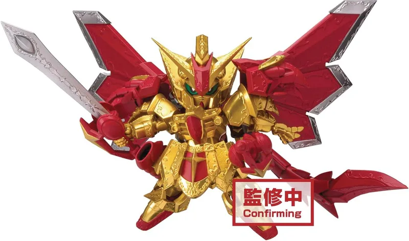 Gundam: SD Gundam Figure - Superior Dragon Knight Of Light van Banpresto – productfoto