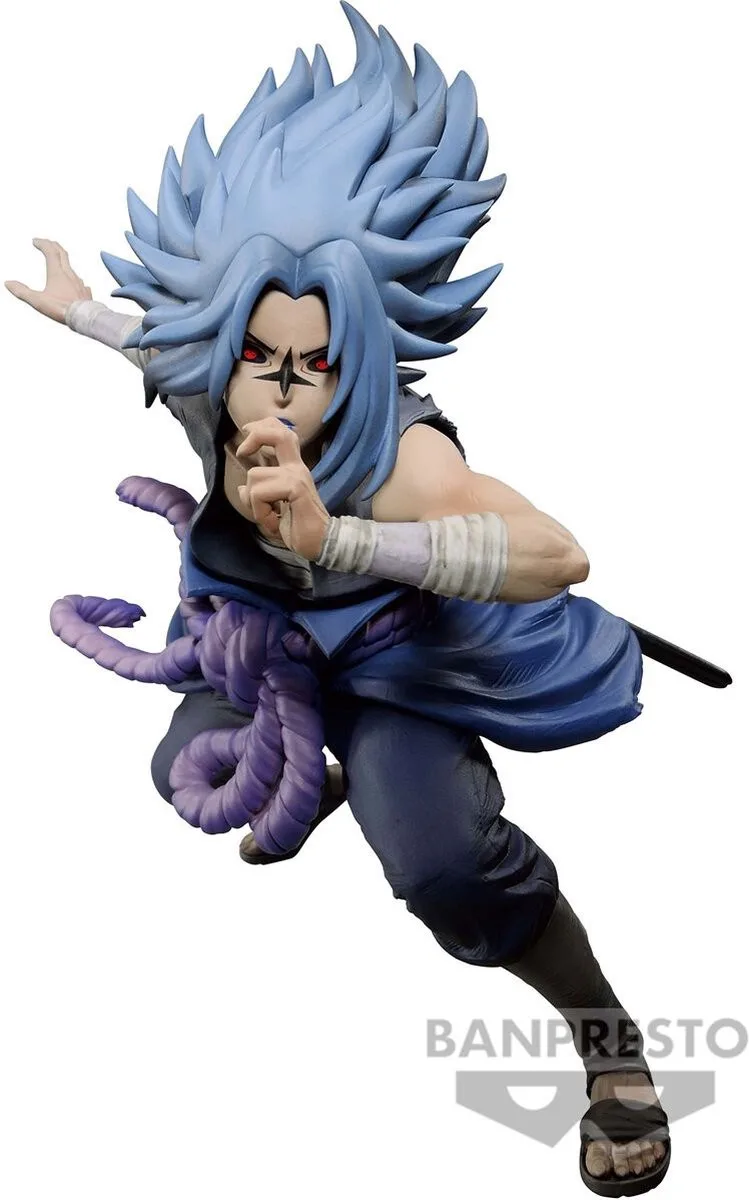 Naruto Shippuden Colosseum Figure - Sasuke Uchiha van Banpresto – productfoto