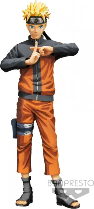 Naruto Shippuden Grandista Nero Figure - Uzumaki Naruto Manga Dimensions van Banpresto – productfoto 1 van 2