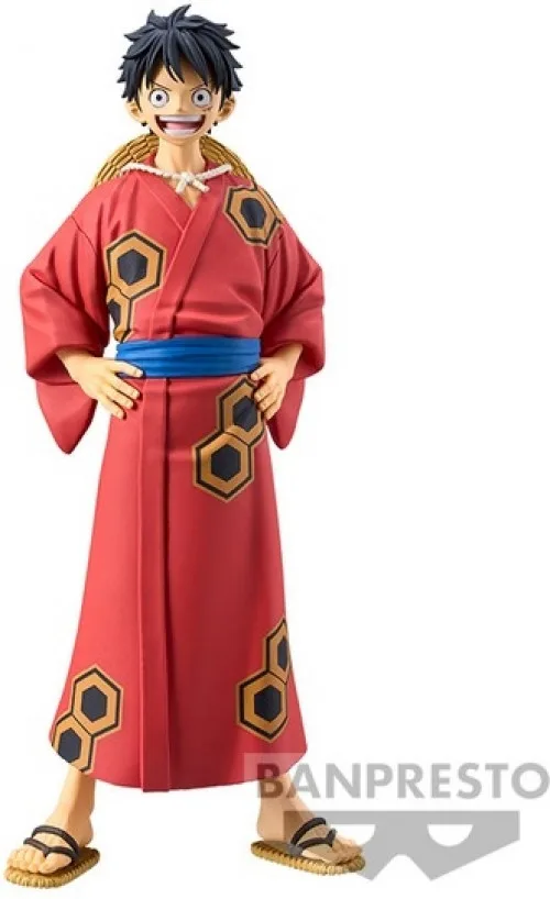 One Piece DXF - The Grandline Wanokuni Series Figure - Monkey D. Luffy van Banpresto – productfoto