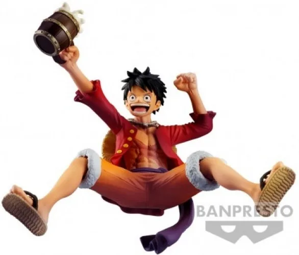 One Piece It's A Banquett!! Figure - Monkey D. Luffy van Banpresto – productfoto