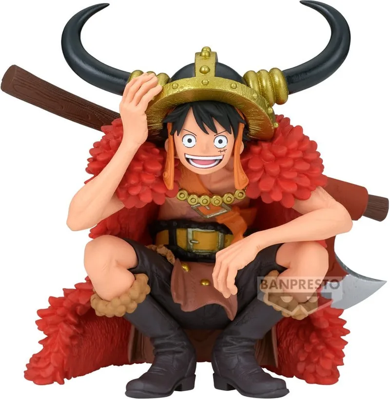 One Piece King of Artist Figure - Monkey D. Luffy (Elbaph Style) van Banpresto – productfoto