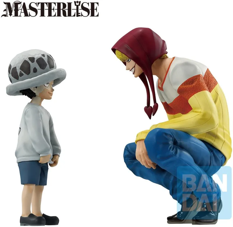 One Piece Masterlise Ichibansho Figure - Trafalgar Law & Corazon van Banpresto – productfoto
