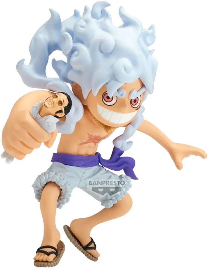 One Piece Mega WCF Figure - Monkey D. Luffy vs Borsalino van Banpresto – productfoto