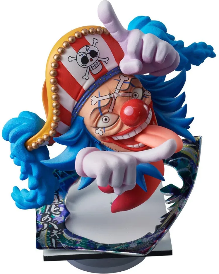 One Piece Niformation Tsukuru Figure - Buggy van Banpresto – productfoto