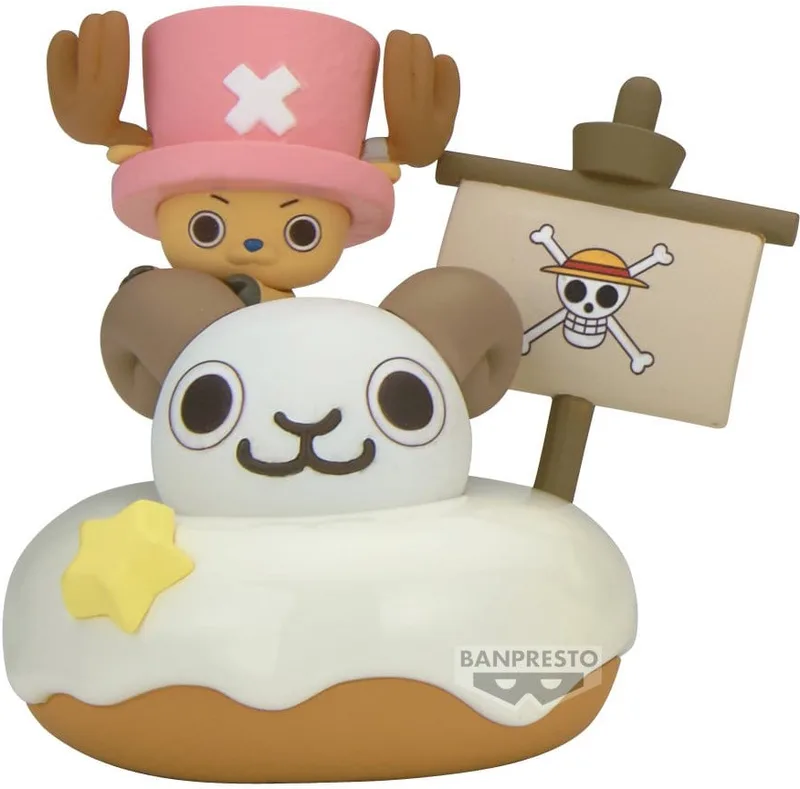 One Piece Paldolce Collection Figure - Tony Tony Chopper (Donut Merry Ver.) van Banpresto – productfoto