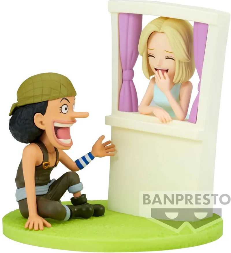 One Piece WCF Log Stories Figure - Usopp & Kaya van Banpresto – productfoto