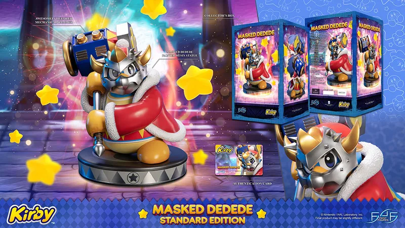 Kirby Resin Statue - Masked Dedede (First4Figures) van First 4 Figures – productfoto